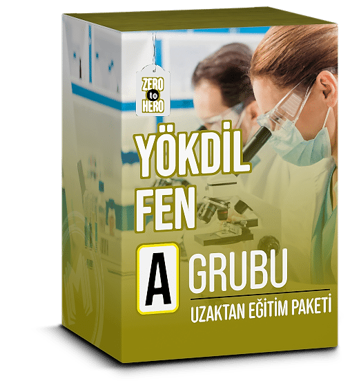 YÖKDİL FEN A Grubu Uzaktan Eğitim Paketi