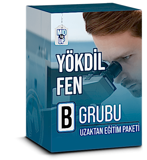 YÖKDİL FEN B Grubu Uzaktan Eğitim Paketi