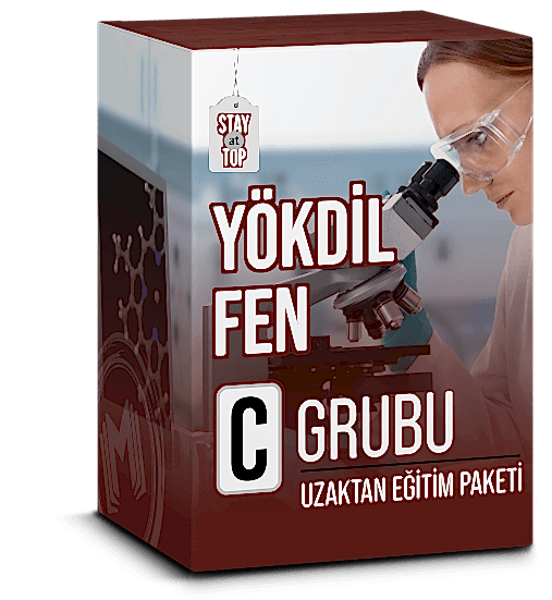 YÖKDİL FEN C Grubu Uzaktan Eğitim Paketi