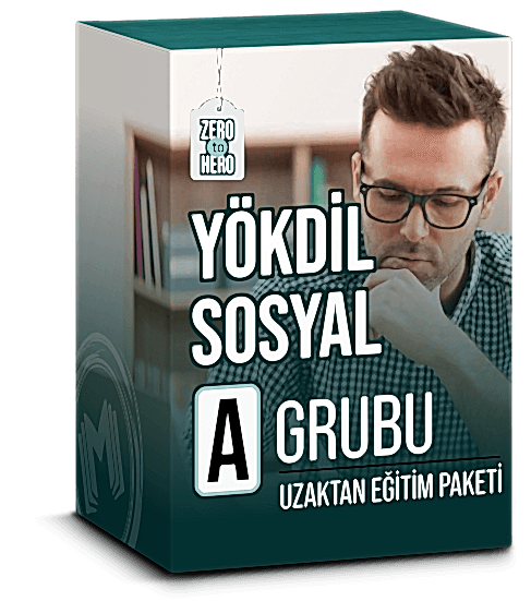 YÖKDİL SOSYAL A Grubu Uzaktan Eğitim Paketi