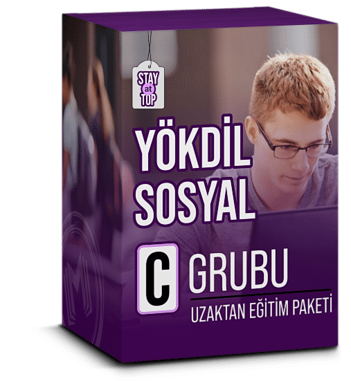YÖKDİL SOSYAL C Grubu Uzaktan Eğitim Paketi