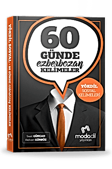 60 GÜNDE EZBERBOZAN YÖKDİL SOSYAL KELİMELERİ