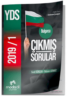 BULGARCA YDS ÇIKMIŞ SORULAR