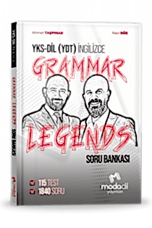 YKSDİL (YDT) - GRAMMAR LEGENDS - SORU BANKASI