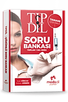 TIPDİL SINAVI TAMAMI ÇÖZÜMLÜ SORU BANKASI