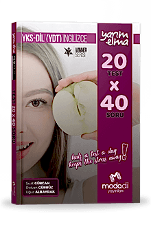 YKS-DİL (YDT) İNGİLİZCE - YARIM ELMA - 20x40 - MİNİ TEST
