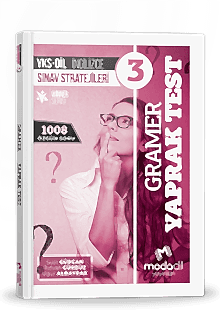 YKS-DİL İNGİLİZCE SINAV STRATEJİLERİ 3 - GRAMER YAPRAK TEST