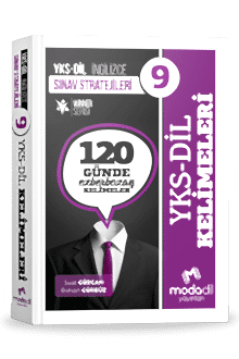 YKS-DİL İNGİLİZCE SINAV STRATEJİLERİ 9 - 120 GÜNDE EZBERBOZAN YKS-DİL KELİMELERİ